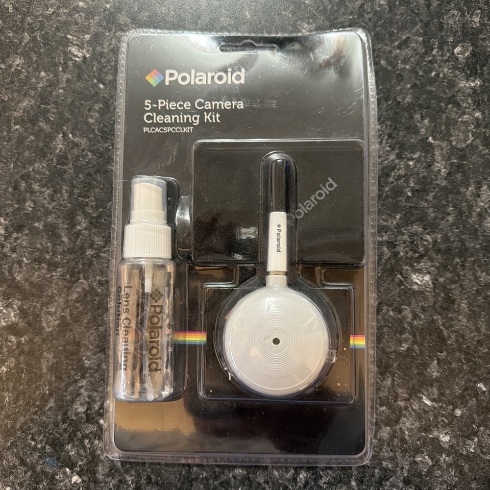 Polaroid 5 Piece Camera Cleaning Kit Camcorder - Brand New Sealed 2014